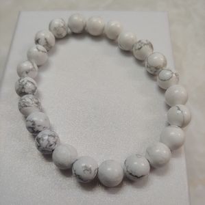 Genuine Howlite Bracelet